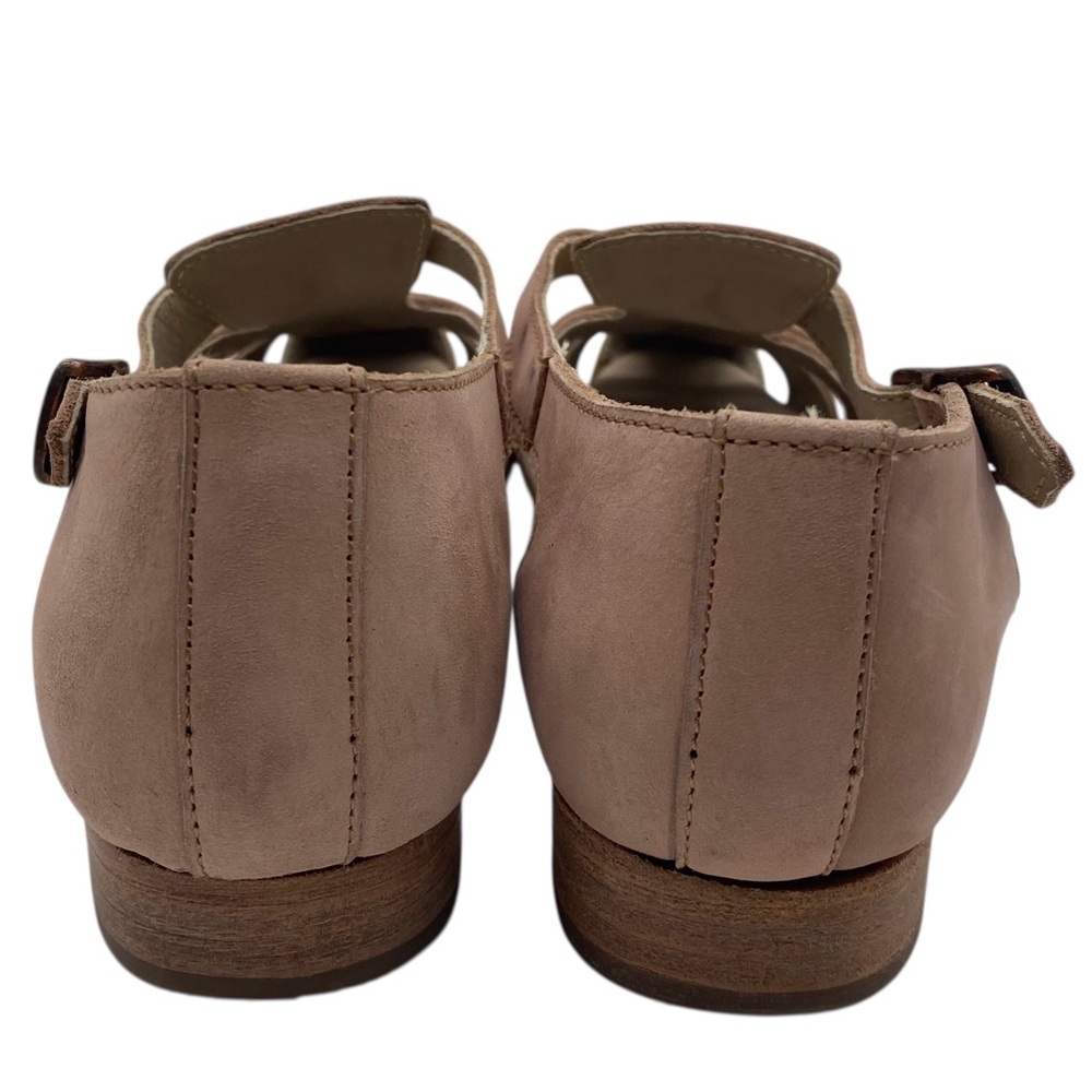 Wolverine Womens Shoes Leather Flats Size 7 Tan Sandals Casual Buckle Neutral - Picture 9 of 13